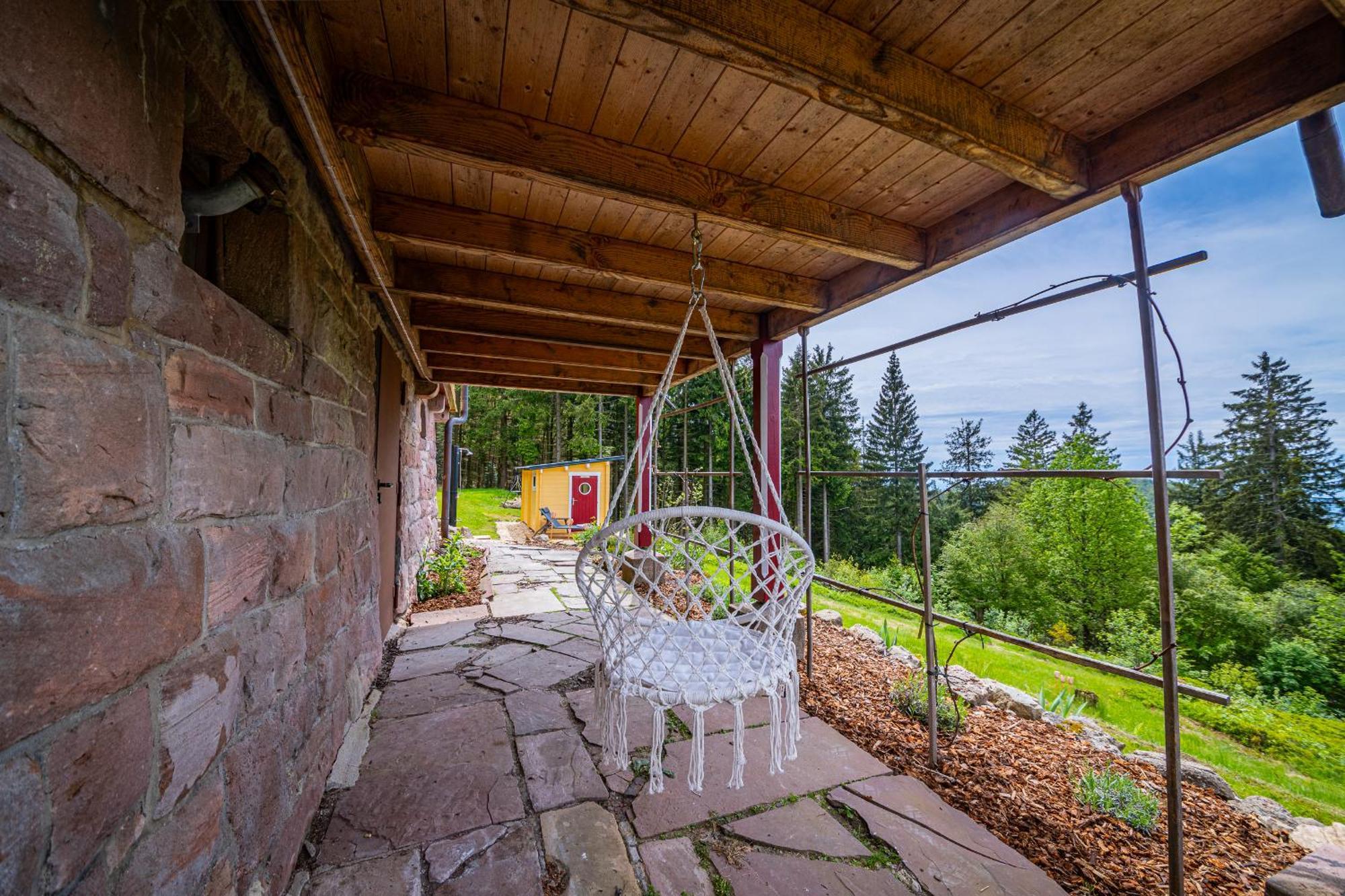 Sonnenhaeusle - Natur. Fernblick. Panorama-Sauna. Sasbachwalden Ngoại thất bức ảnh
