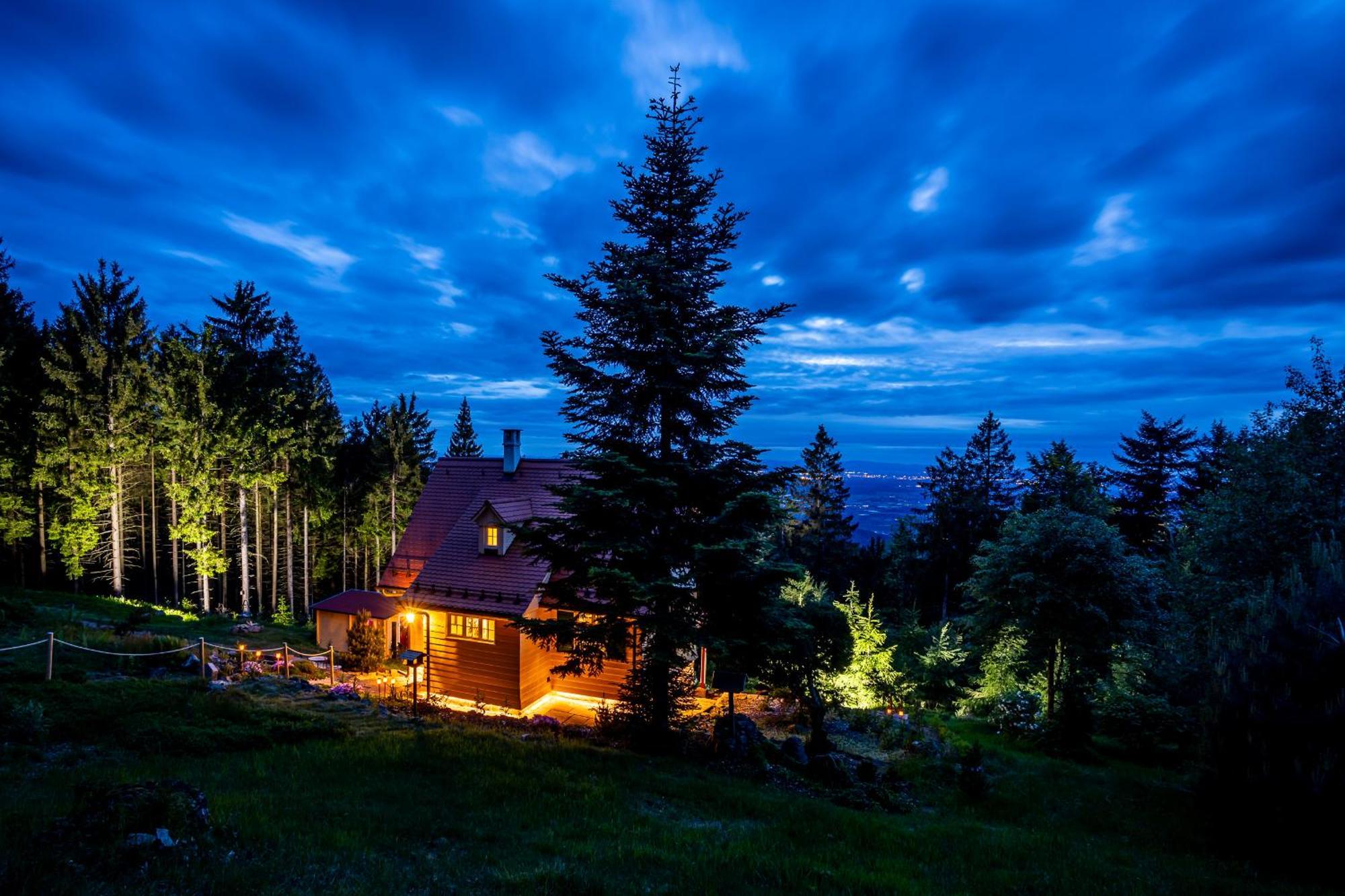 Sonnenhaeusle - Natur. Fernblick. Panorama-Sauna. Sasbachwalden Ngoại thất bức ảnh