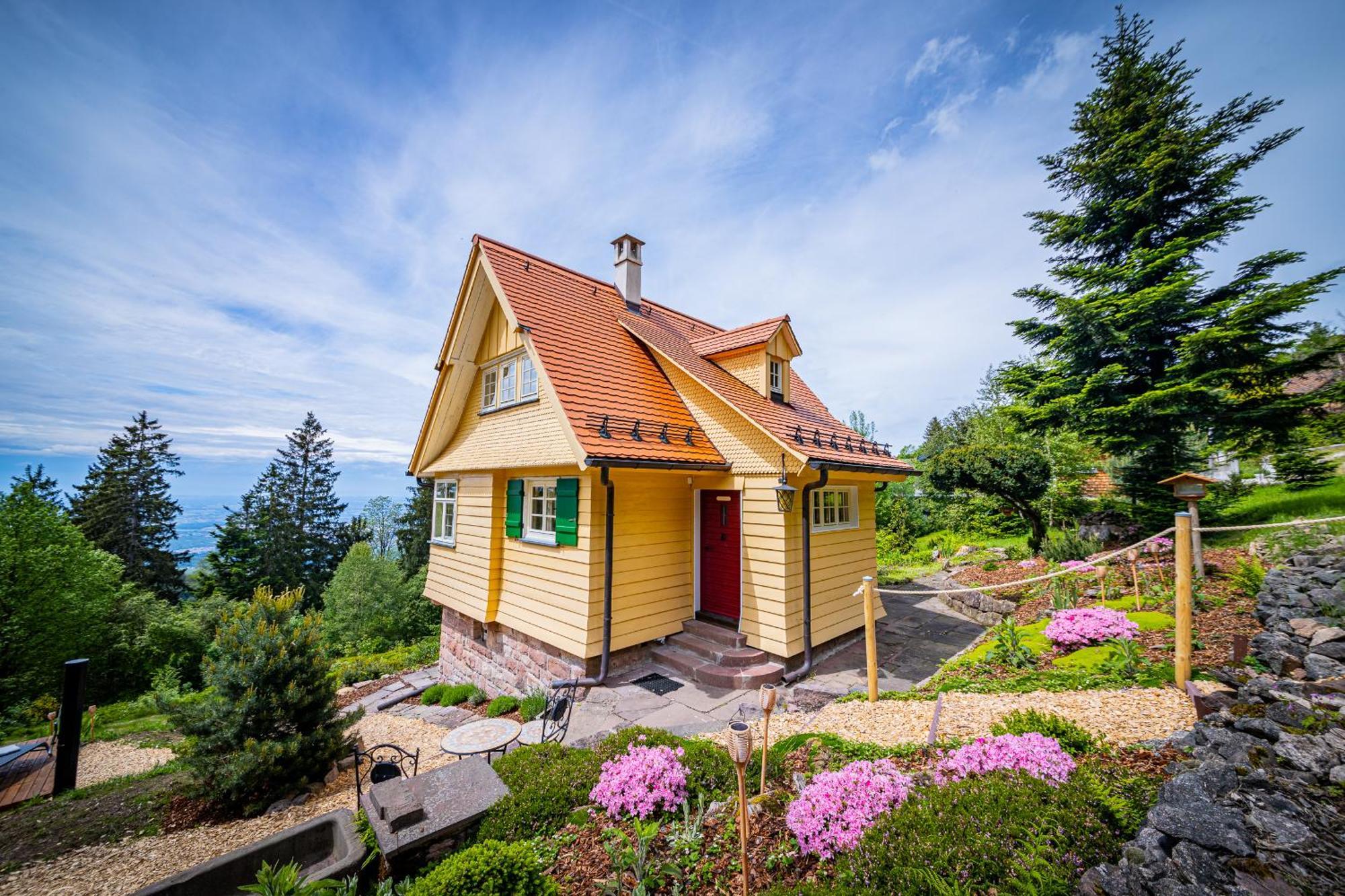Sonnenhaeusle - Natur. Fernblick. Panorama-Sauna. Sasbachwalden Ngoại thất bức ảnh
