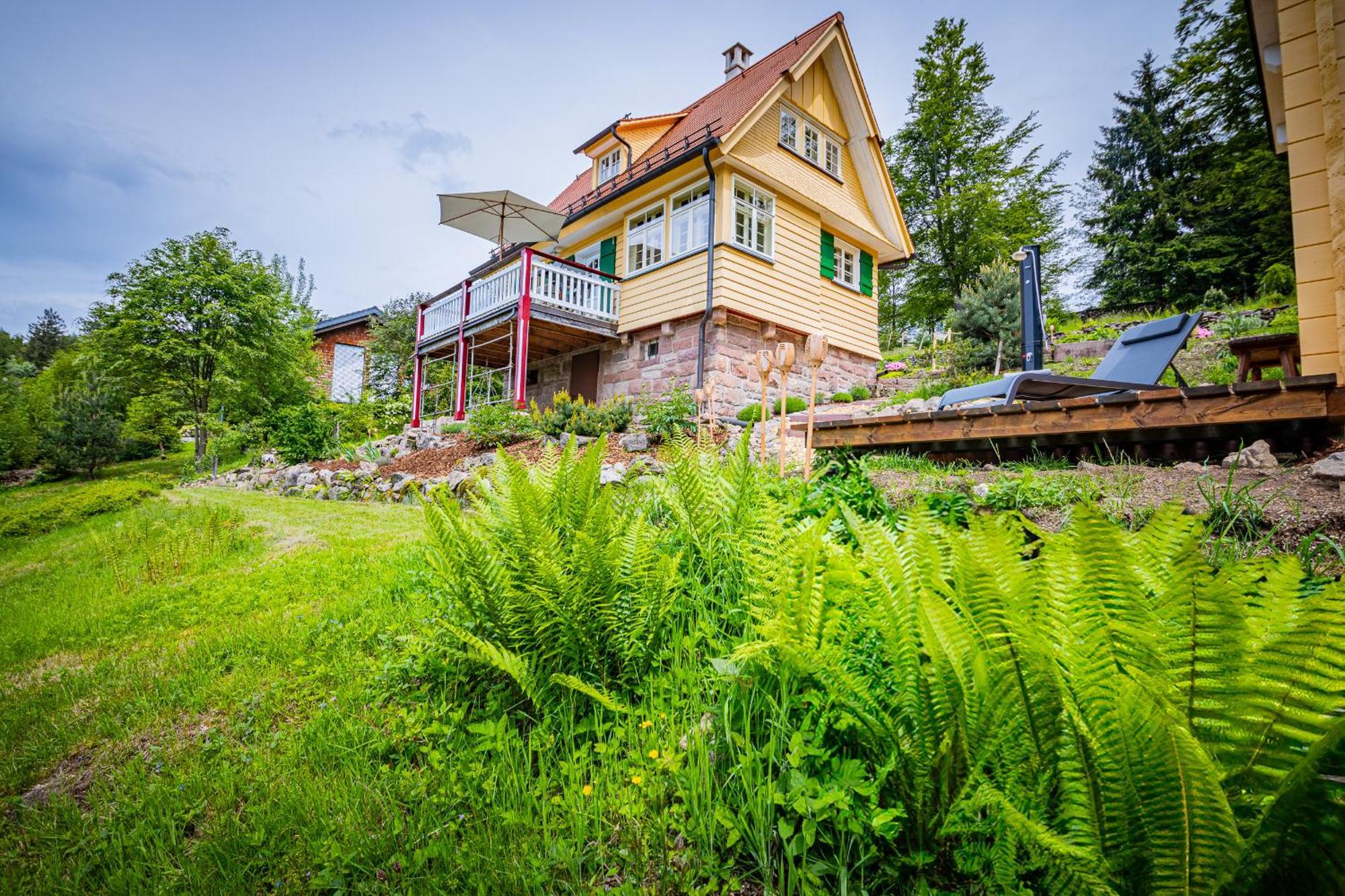 Sonnenhaeusle - Natur. Fernblick. Panorama-Sauna. Sasbachwalden Ngoại thất bức ảnh