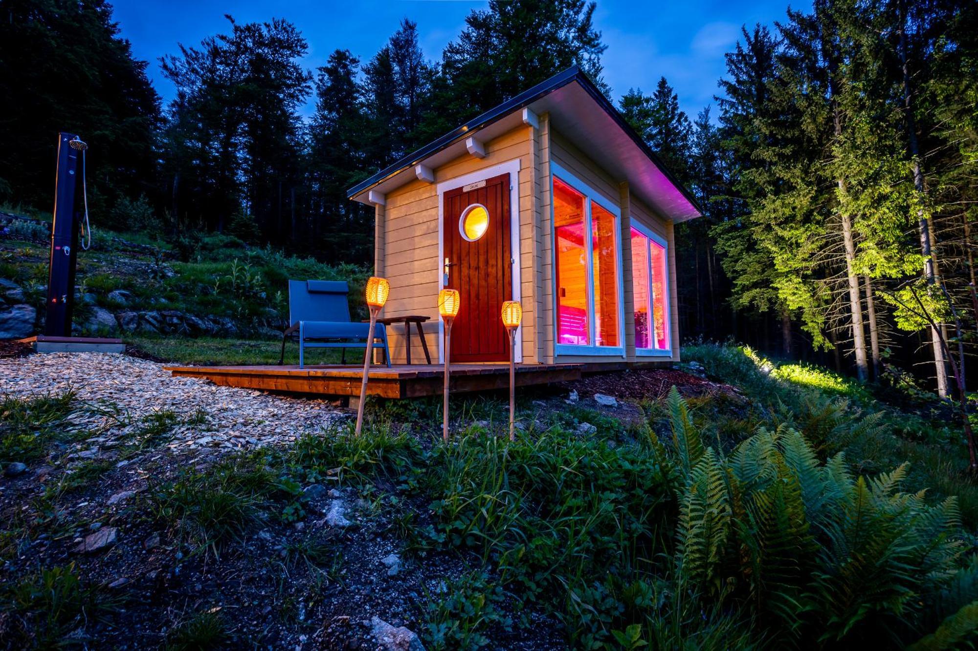Sonnenhaeusle - Natur. Fernblick. Panorama-Sauna. Sasbachwalden Ngoại thất bức ảnh