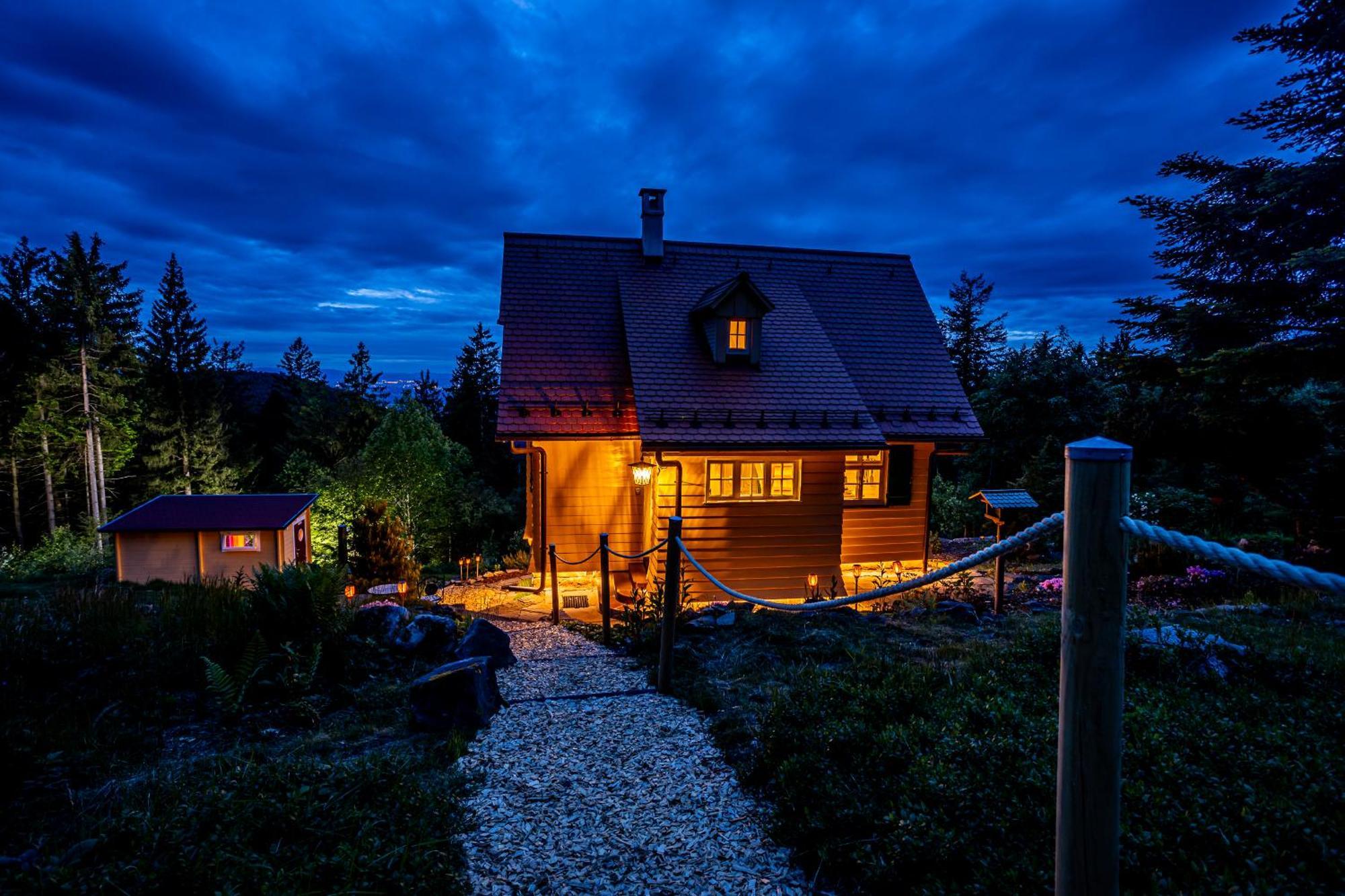 Sonnenhaeusle - Natur. Fernblick. Panorama-Sauna. Sasbachwalden Ngoại thất bức ảnh