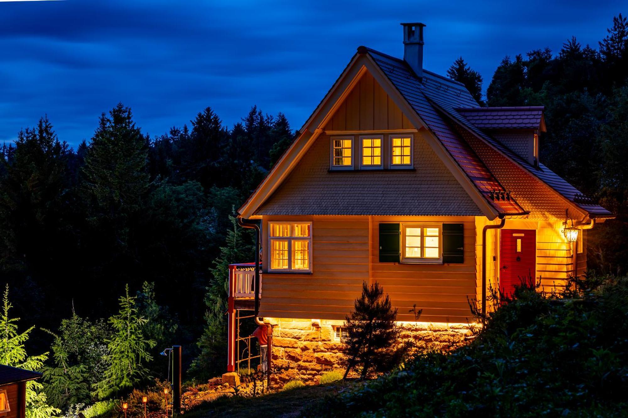 Sonnenhaeusle - Natur. Fernblick. Panorama-Sauna. Sasbachwalden Ngoại thất bức ảnh