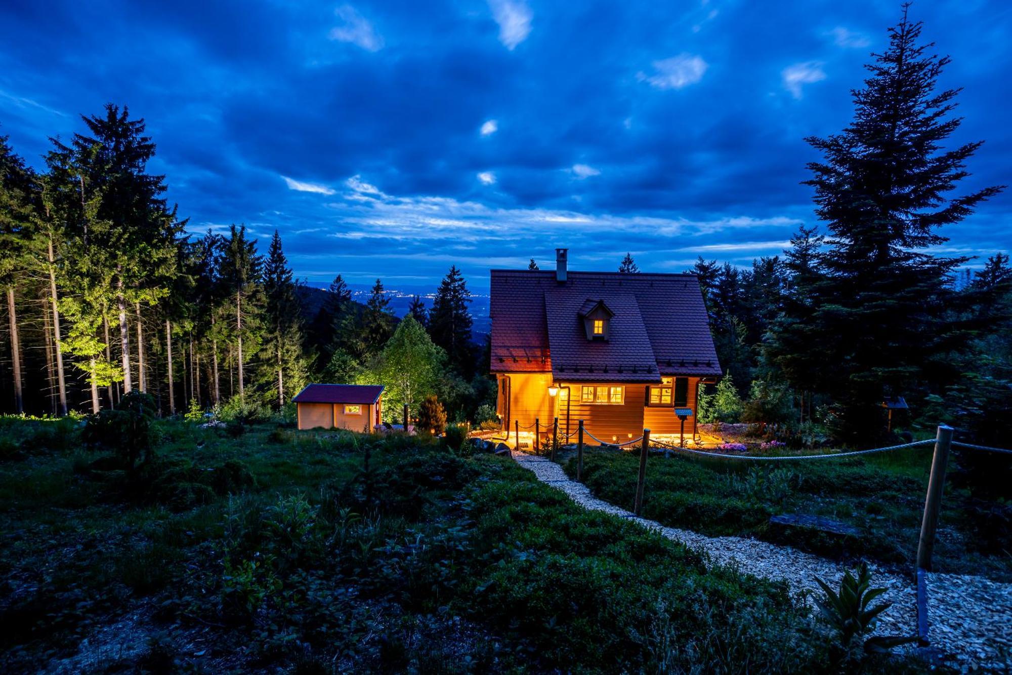 Sonnenhaeusle - Natur. Fernblick. Panorama-Sauna. Sasbachwalden Ngoại thất bức ảnh